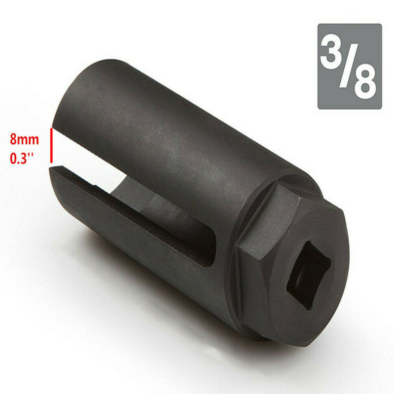 7/8'' 22mm Car Oxygen Sensor 3/8'' Drive Socket Wrench Auto O2 Removal Hand Tool