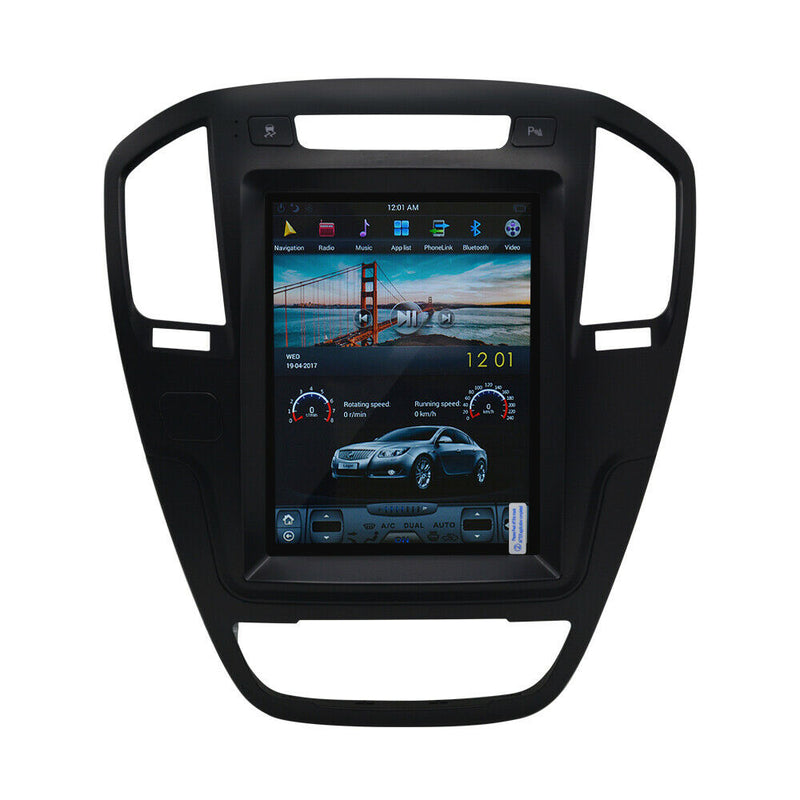 10.4" Tesla Style Car GPS Radio WiFi Navigation 2+32GB For Buick Regal 2009-2013