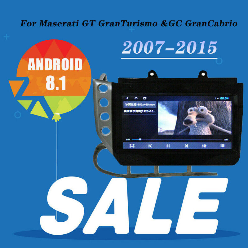 9" Car GPS Radio Headunit For Maserati GT GranTurismo & GC GranCabrio 2007-2015