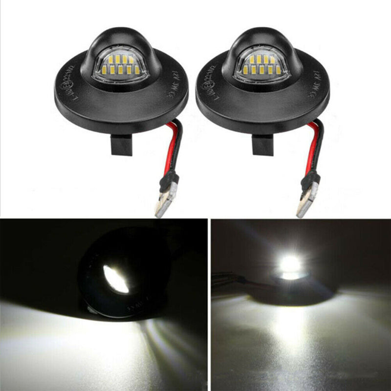 1×LED License Plate Light Lamp Assembly Replacement For Ford F150 F250 F350 New