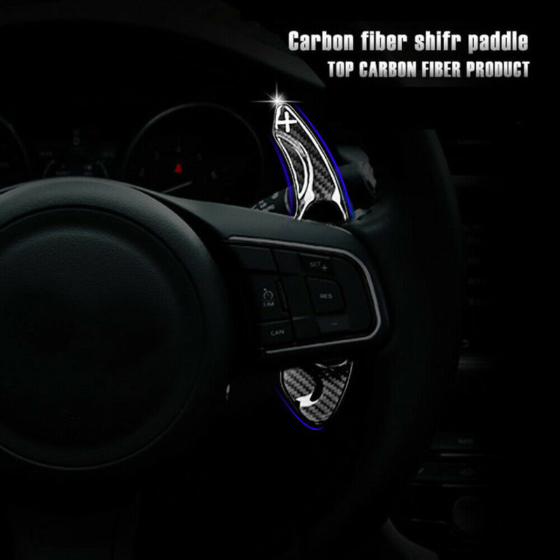 Carbon Fiber Shift Paddle Steering Wheel Extension For Land Rover And Jaguar