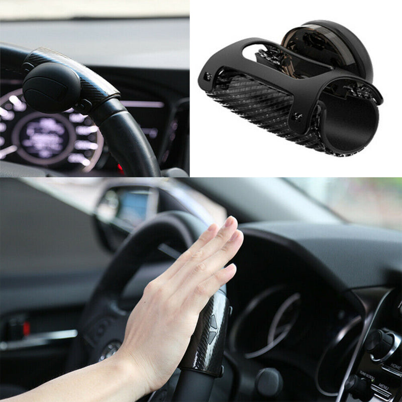 2×Auto Car Power Steering Wheel Spinner Knob Booster Ball Suicide Auxiliary 360°
