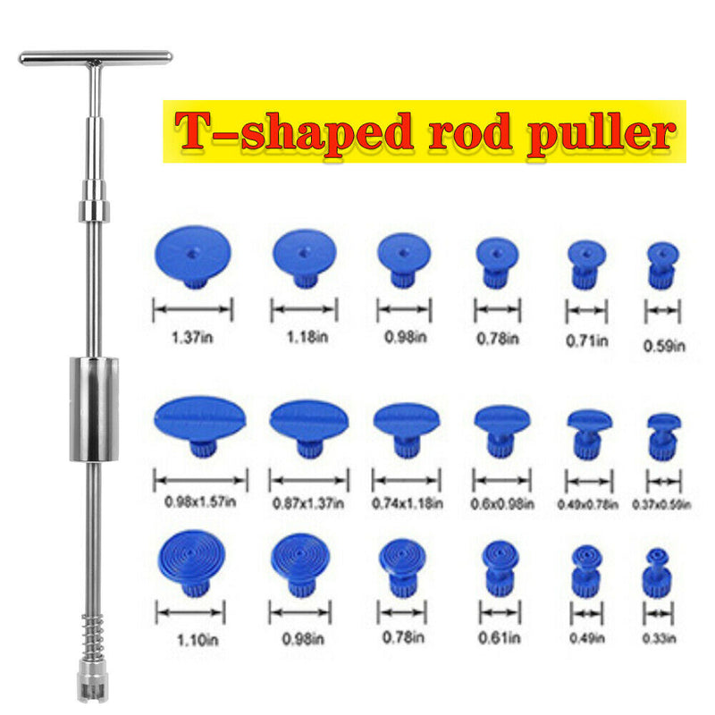 Dent Removal Car Dent Puller Slide Hammer T Bar Stainless Steel Repair Tool