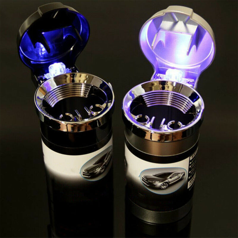 1pcs LED Auto Car Truck Cigarette Smoke Ashtray Ash Cylinder Cup holder for Home