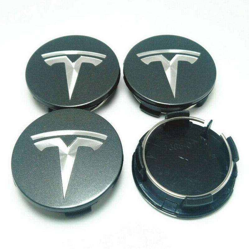 For Tesla Model 3 S X Car Wheel Center Hub Cap Cover and Lug Nut Covers Kit