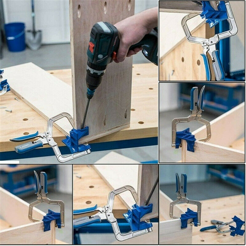 For K-reg Jigs 90° Corner Miter Clamp Wooden T Joints Pro Multifunctional