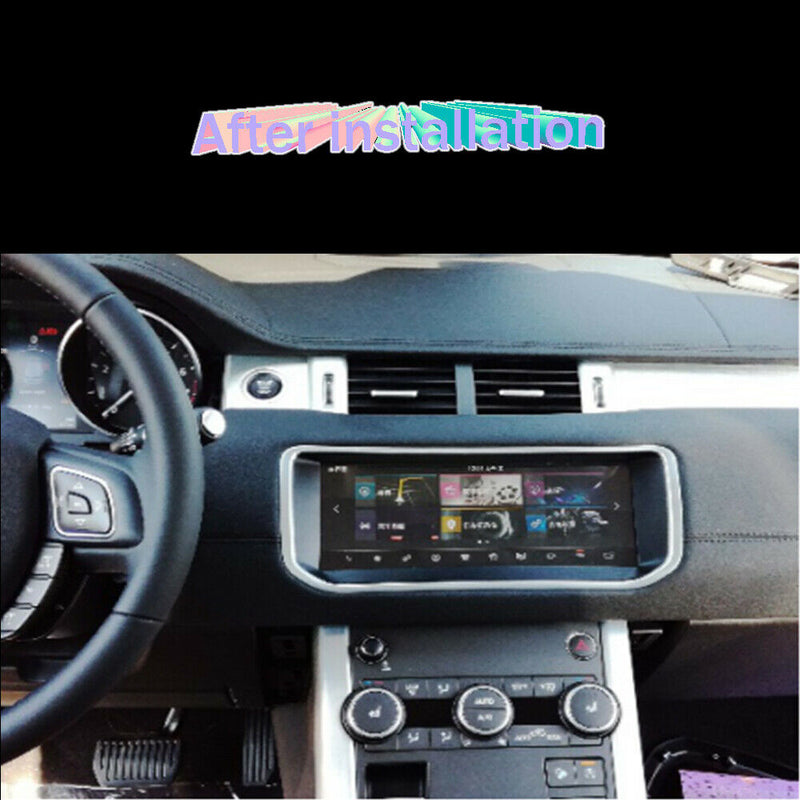 Android 8.1 Car Stereo Radio Horizontal Touch Screen GPS For LandRover Evoque