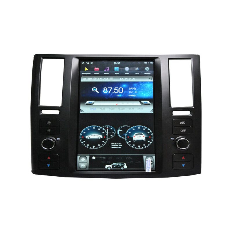 Android 9.0 Tesla Vertical Screen Car GPS Radio For Infiniti FX35 FX45 2004-2008