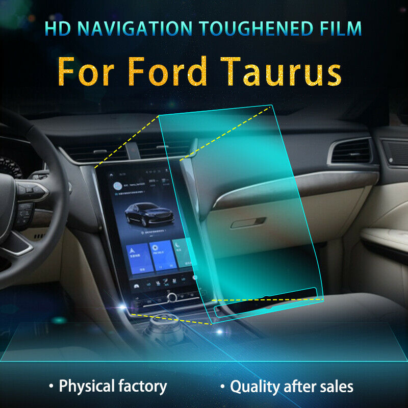 Car GPS HD Navigation Screen Protector Foils Film Tempered Glass For Ford Taurus