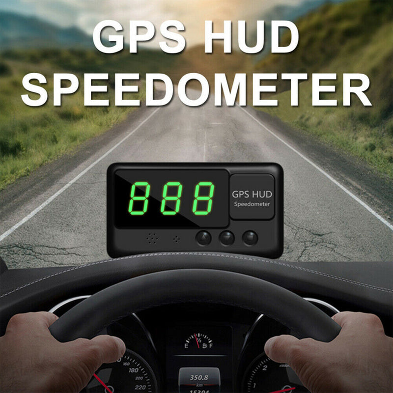 Digital Auto Car GPS HUD Display Speedometer For Truck Bus Energy Vehicle