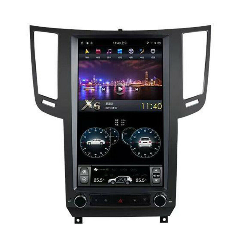 13.6" Android 9.0 Vertical Screen GPS For Infiniti 2009-2013 FX30 FX35 FX37 FX50