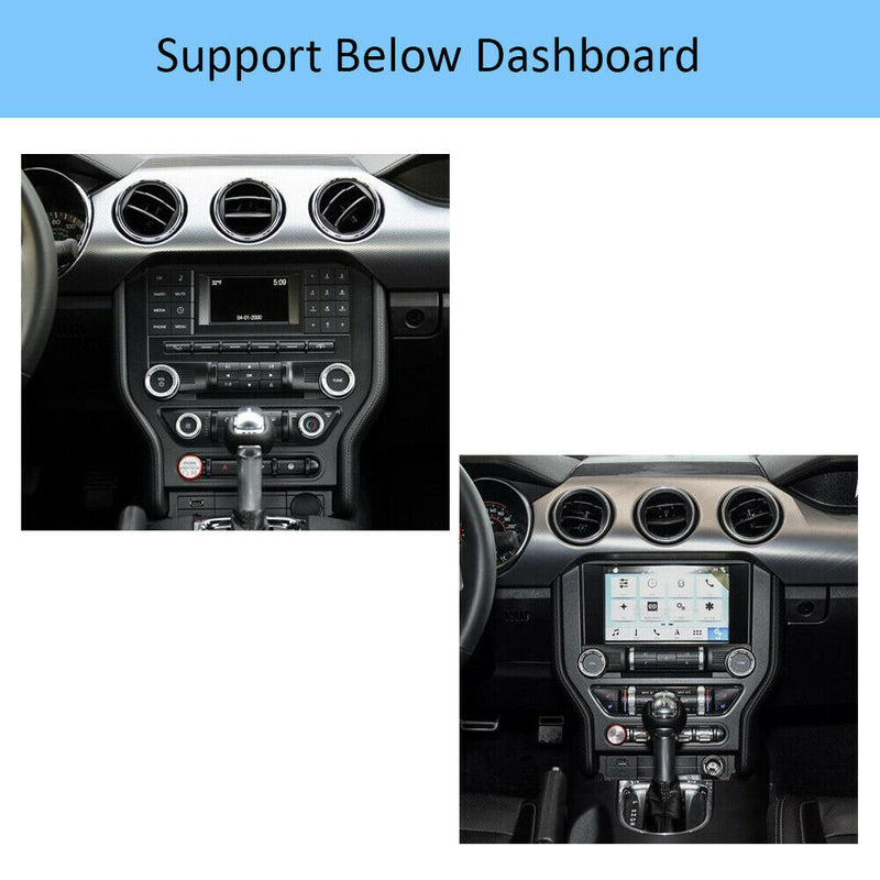 Android 8.1 Tesla Style Carplay Radio GPS Navigation For Ford Mustang 2015-2019
