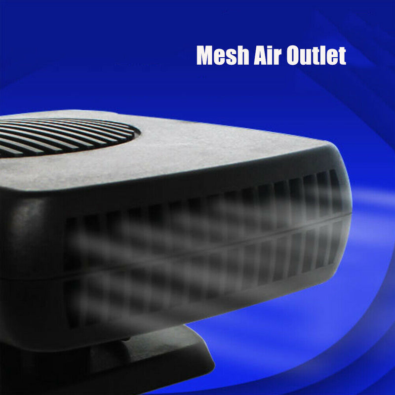 Portable Electric Car Heater DC Heating Fan Defogger Defroster Demister 12V