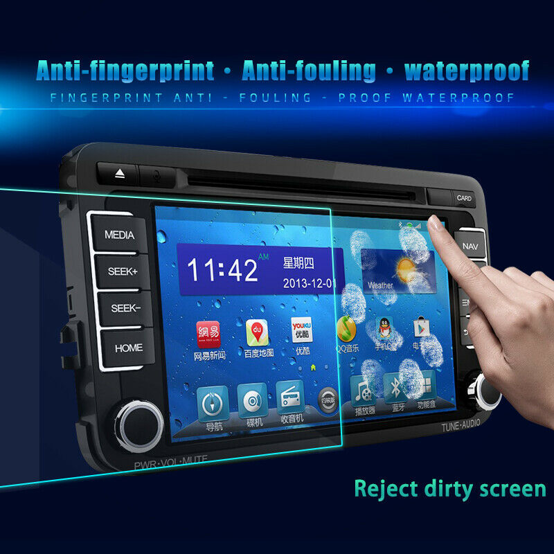 Car Truck GPS Navigator Film Tempered Glass Film Screen Protector For Ford Edge
