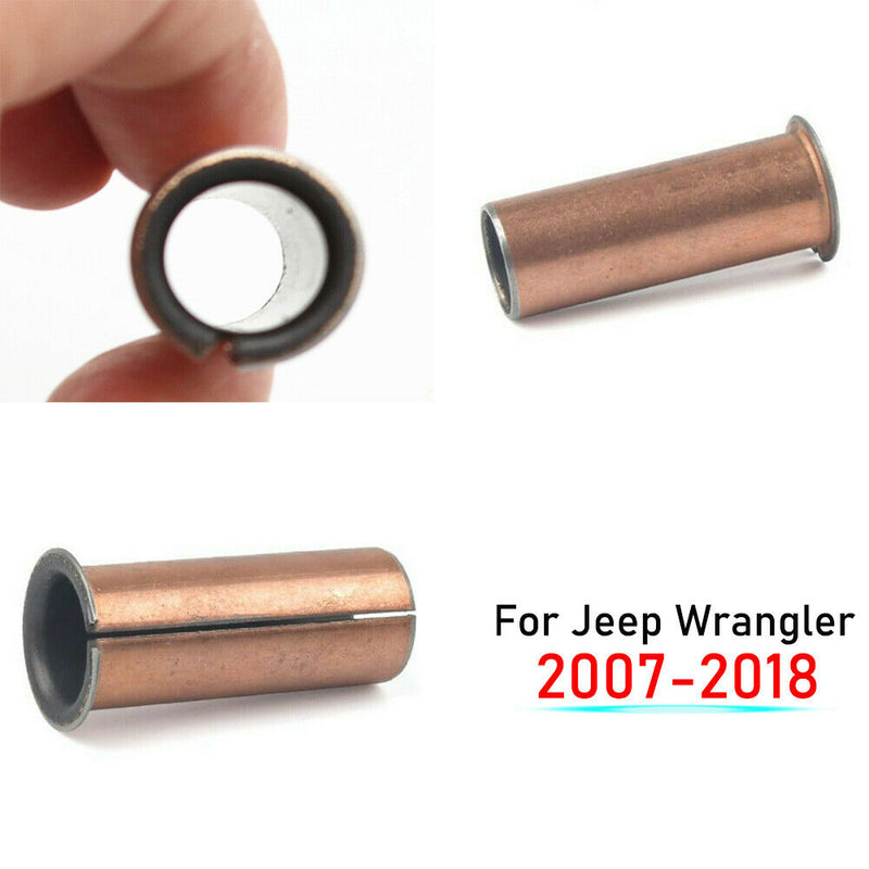 For Jeep Wrangler JK 2007-2018 Car Door Hinge Pin Liners Bushings Kit Set 8pcs