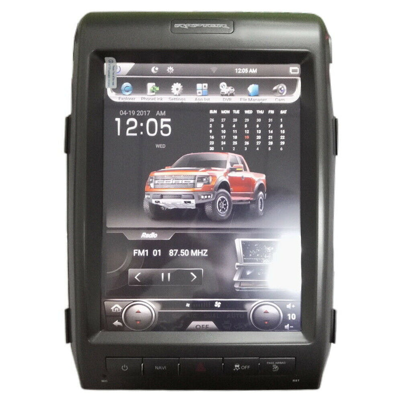 Android 9.0 Radio Vertical Tesla Screen GPS for Ford F-150 2010 2011 2012 2013