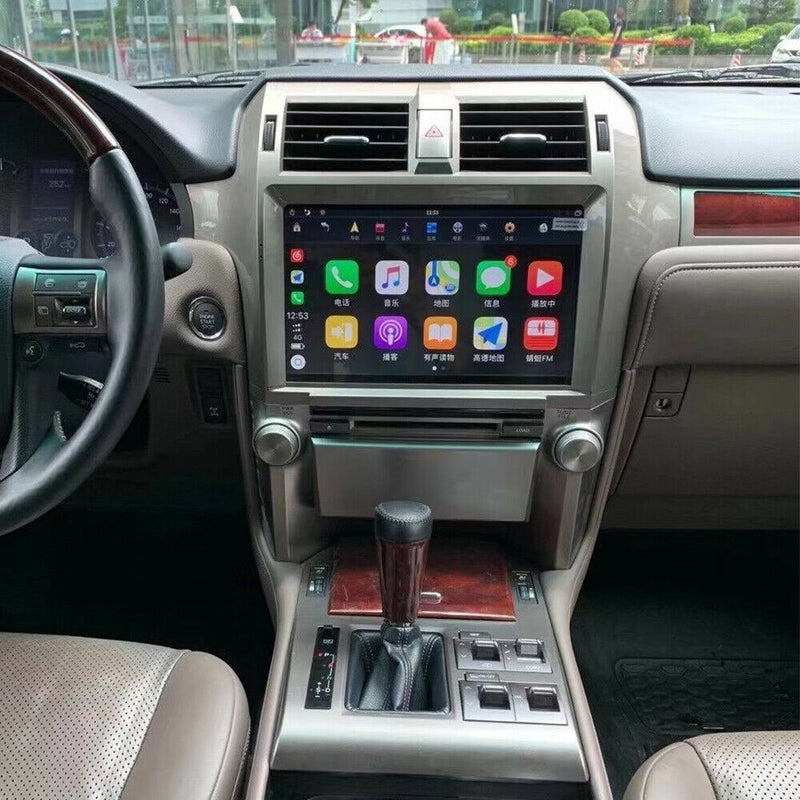 11.8" Android 9.0 Radio GPS Stereo Carplay Screen for Lexus GX400 GX460 2010-19