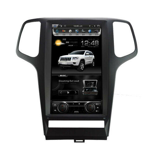 13.3" Android 9.0 Vertical Screen GPS Radio For Jeep Grand Cherokee 2009-2012