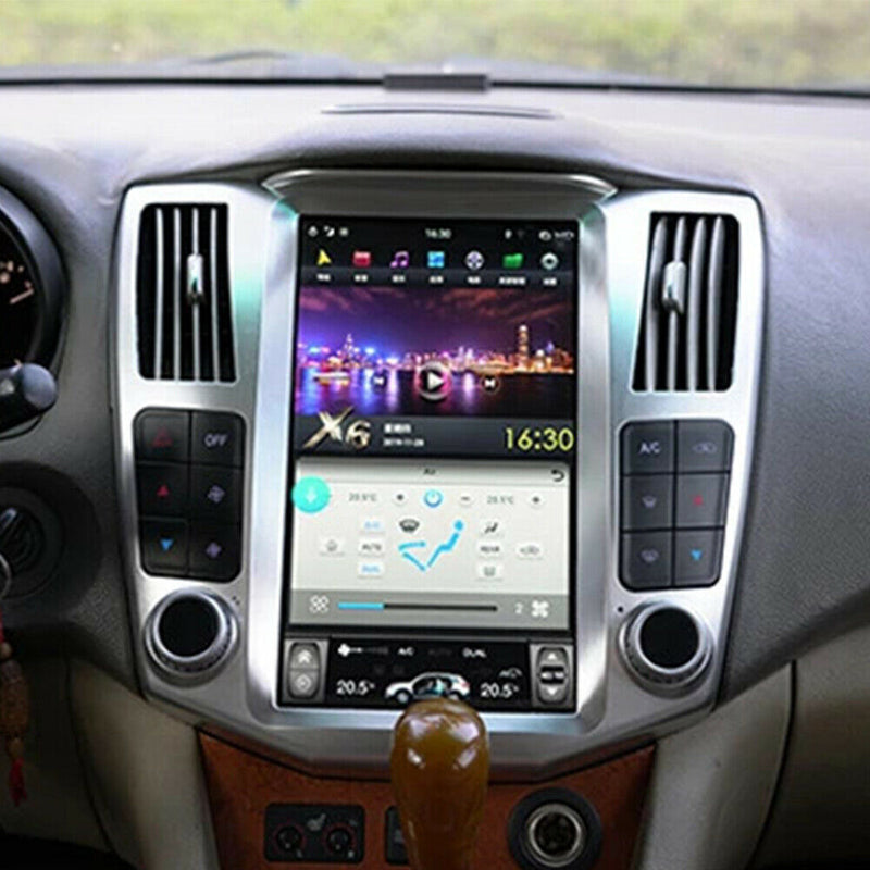 11.8" 4+32GB Radio Tesla Vertical Screen Car GPS Android 9.0 For Lexus RX300