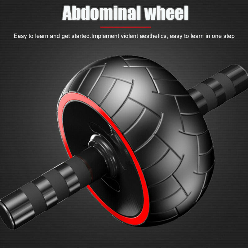 Core Roller ABS Abdominal Ab Wheel Exercise Gym Fitness Muscle Trainer Roller