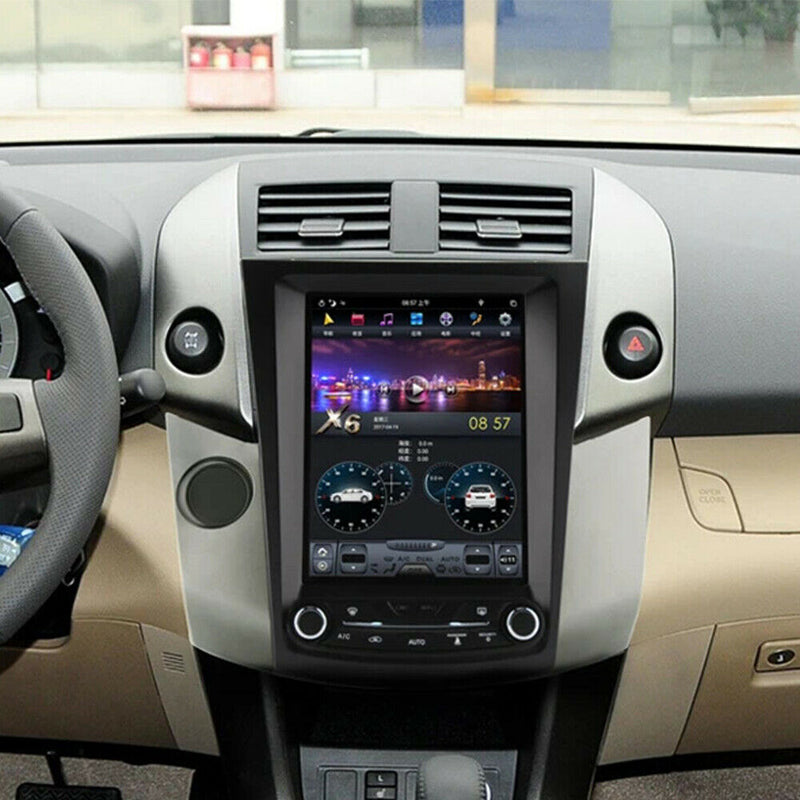 Android 9.0 Vertical Screen Car GPS Radio For Toyota RAV4 2009 2010 2011 2012