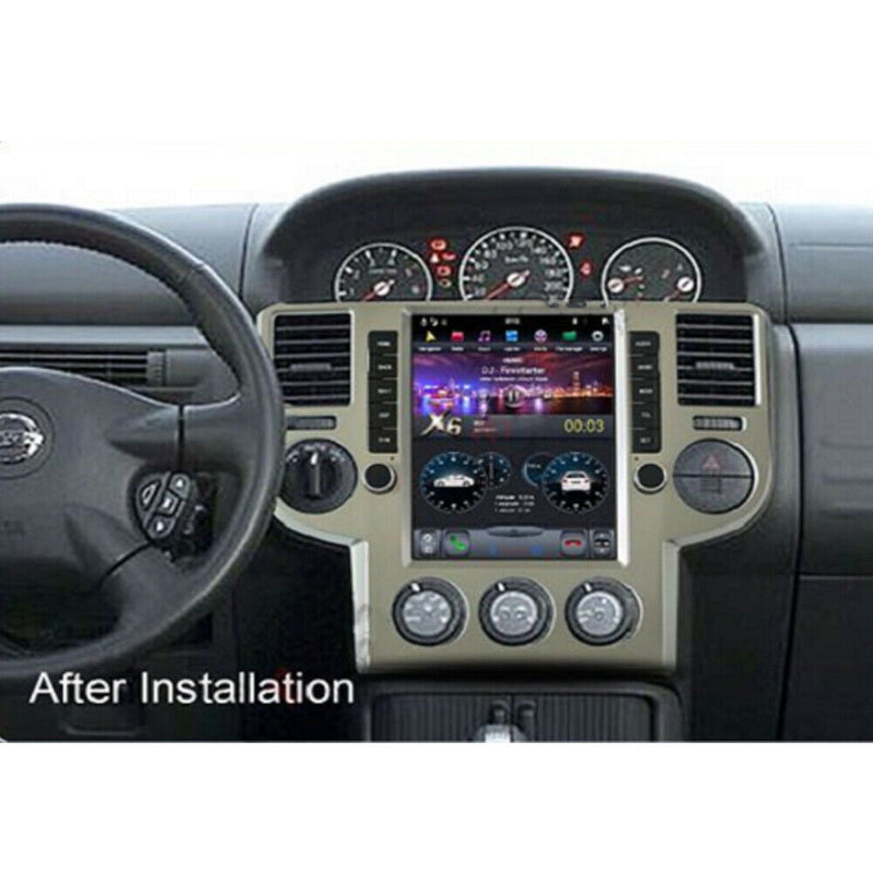 10.4" Android 9.0 Large Screen Tesla Style Car GPS Radio Navi For X-TRAIL T30