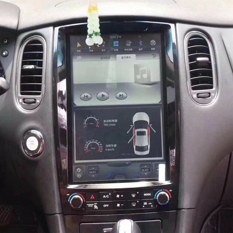 Android 9.0 Radio Vertical Screen Carplay GPS For Infiniti EX25 EX35 2007-2013