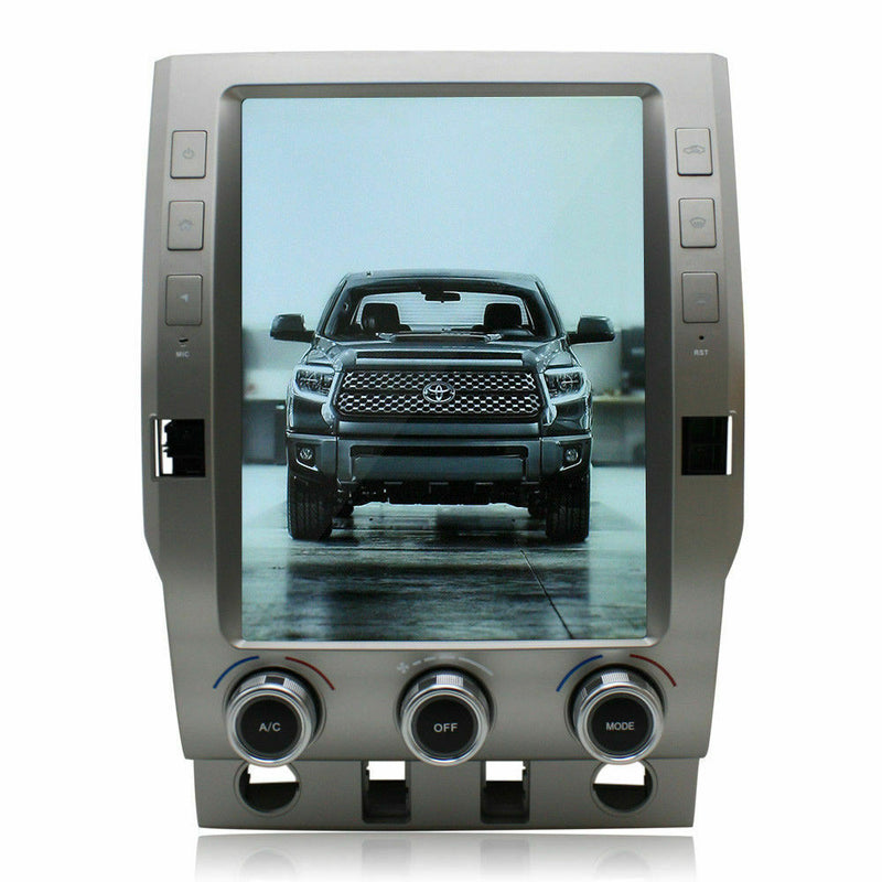 12.1" 2+64GB Tesla Style Full Screen Car Radio GPS For Toyota Tundra 2014-2018
