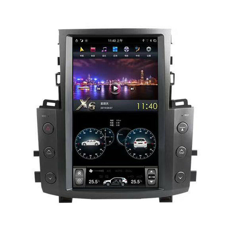 13.6" Android 9.0 Radio Tesla Vertical Screen Car GPS For Lexus LX570 2007-2015