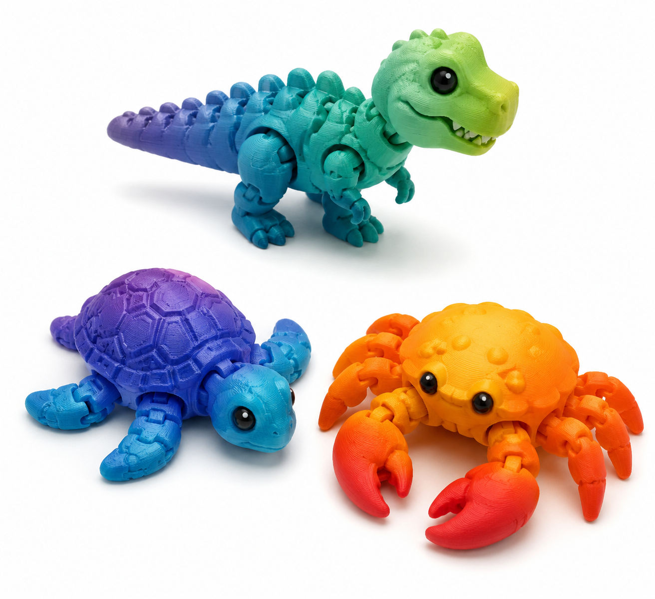 3D Printed Mini Animals